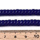 Opaque Solid Color Glass Beads Strands(X-GLAA-N026-3x6mm-09)-4