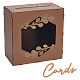 Wooden Wedding Card Storage Boxes with Visible Acrylic Window(CON-WH0107-67)-1