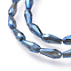 Electroplate Transparent Glass Beads Strands(EGLA-L015-FR-A03)-2