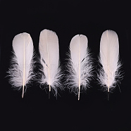 Goose Feather Costume Accessories, Dyed, Misty Rose, 135~165x38~48mm, about 500pcs/bag(FIND-T037-04G)