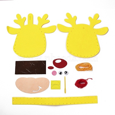 kits de bolsas temáticas navideñas no tejidas diy(DIY-Q031-01F)-3