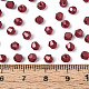 Perlmuttglas-Rocailles-Perlen mit Backfarbe(SEED-T007-21A-09)-4