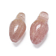 Pendentifs en quartz naturel à la fraise(G-F637-18H)-2