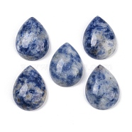 Natural Blue Spot Jasper Cabochons, Teardrop, 20~20.5x15~15.5x6.5~7mm(G-H094-01A-22)