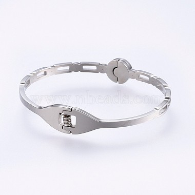 304 Stainless Steel Bangles(BJEW-P223-11)-4
