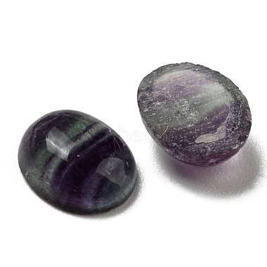 Natural Fluorite Cabochons(G-B050-21)-2
