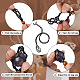 6Pcs Adjustable Braided Waxed Cord Macrame Pouch Necklace Making(FIND-YS0001-10)-4