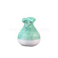 Resin Vase Model, Micro Landscape Dollhouse Accessories, Pretending Prop Decorations, Aquamarine, 31x25mm(PW-WG90545-02)