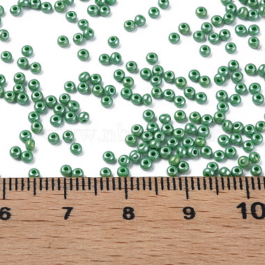 11/0 Czech Opaque Glass Seed Beads(SEED-N004-003B-35)-6