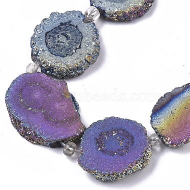 12mm Colorful Flower Other Quartz Beads