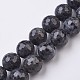 Natural Larvikite Beads Strands(G-J376-47B-18mm)-1