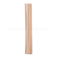 Beech Wood Sticks, Round Dowel Rod, for Braiding Tapestry, Column, PeachPuff, 300x6mm(DIY-WH0325-96D)