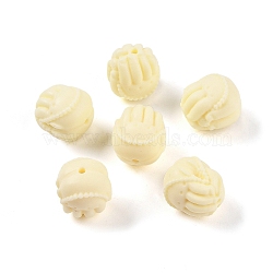 Synthetic Shell & Resin Beads, Praying Hand, Beige, 18.5x16.5x16mm, Hole: 2mm(BSHE-G036-21)