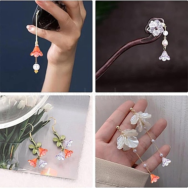 transparentes bouchons acrylique de perles(TACR-YW0002-39)-6