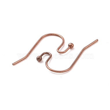Brass Hook Ear Wire(X-J0JQN-NFR)-2