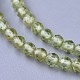 Natural Peridot Beaded Necklaces(NJEW-K114-A-A17)-2