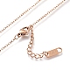 304 Stainless Steel Heart Padlock Pendant Necklaces(NJEW-I240-14)-5