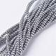Non-Magnetic Synthetic Hematite Beads Strands(G-G094-2mm)-1