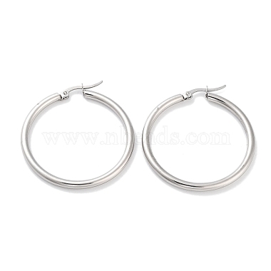 Ring 304 Stainless Steel Earrings