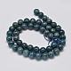 Round Natural Apatite Beads Strands(G-K068-01-8mm)-2