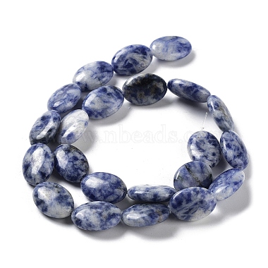 Natural Blue Spot Jasper Beads Strands(G-L164-A-30)-3