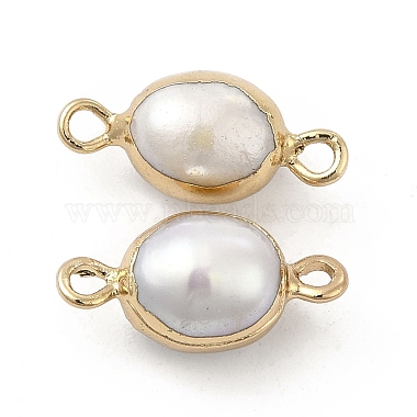 Natural Pearl Connector Charms(PEAR-P004-50G)-2