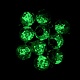 Glow in the Dark Luminous Glass Globe Pendants(GLAA-WH0030-18B)-1