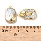 pendentifs en perles keshi baroques naturelles(PEAR-M012-01G)-3