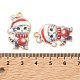 Christmas Alloy Enamel Pendants(ENAM-K069-43D)-3