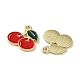 Fruit Alloy Enamel Charms(X1-PALLOY-S058-01LG-10)-2