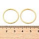 placage ionique (ip) 304 anneaux de bande lisses en acier inoxydable(RJEW-I101-01C-G)-3