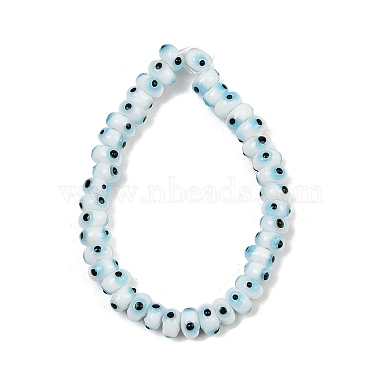 Handgemachte evil eye Glasperlenstr&auml;nge(LAMP-A007-02A-02)-2