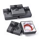Bowknot Organza Ribbon Cardboard Bracelet Bangle Gift Boxes(BC148-05)-1