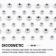 dicosmétique 200pcs 2 style 304 perles en acier inoxydable(STAS-DC0005-27)-4