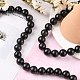 Natural Obsidian Beads Strands(X-G-G099-14mm-24)-5