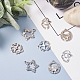 Spritewelry 32Pcs 8 Style UV Plated Alloy Pendants(FIND-SW0001-16)-5