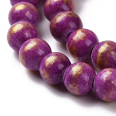 Natural Mashan Jade Beads Strands(G-F670-A27-6mm)-3