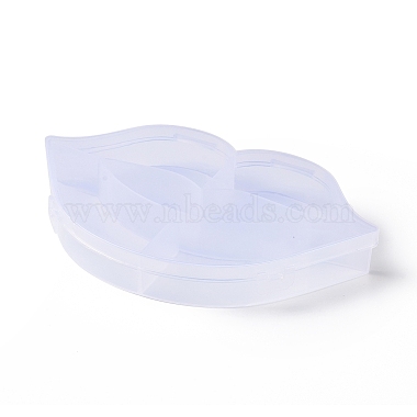 5 Grids Transparent Plastic Box(CON-B009-05)-2