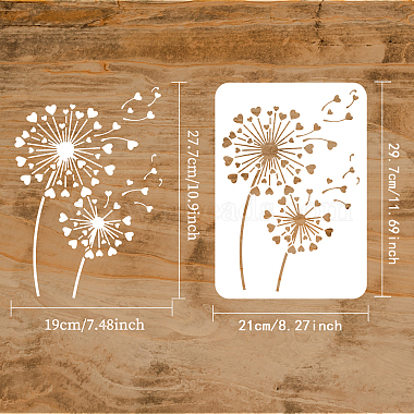 Plastic Drawing Painting Stencils Templates(DIY-WH0396-411)-2