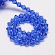 Imitate Austrian Crystal Bicone Glass Beads Strands(GLAA-F029-4x4mm-08)-2