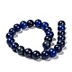 Natural Lapis Lazuli Beads Strands(G-G087-8mm)-2