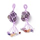 Natural Amethyst Pendants(PALLOY-JF01212-05)-1