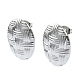 Tarnish Resistant 201 Stainless Steel Stud Earrings(EJEW-K270-22P)-1