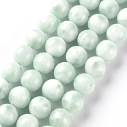 Glass Beads Strands, Round, 10mm, Hole: 0.9mm, about 38pcs/strand, 15.55''(39.5cm)(G-S362-102D)
