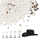 wadorn 260 ensembles 5 style abs imitation perle vêtement rivets(FIND-WR0007-53)-1