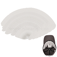 Fibre Hat Inner Support Rack, Preveting Baseball Cap from Deformation, Beige, 294x126x1mm(AJEW-WH0413-54)