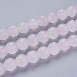 Natural Pink Calcite Beads Strands, Round, Grade A, 10.5mm, Hole: 1mm, about 38pcs/strand, 15.16 inch(38.5cm)(G-F687-02A)