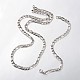 304 Stainless Steel Figaro Chain Necklaces and Bracelets Sets(SJEW-L379-13P)-1