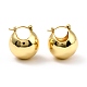 Brass Hoop Earrings(EJEW-D273-01G)-1