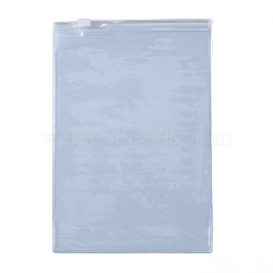 Plastic Zip Lock Bags, Resealable Packaging Bags, Top Seal Thick Bags, Rectangle, 19x13cm, Unilateral Thickness: 6.3 Mil(0.16mm)(X-OPP44)